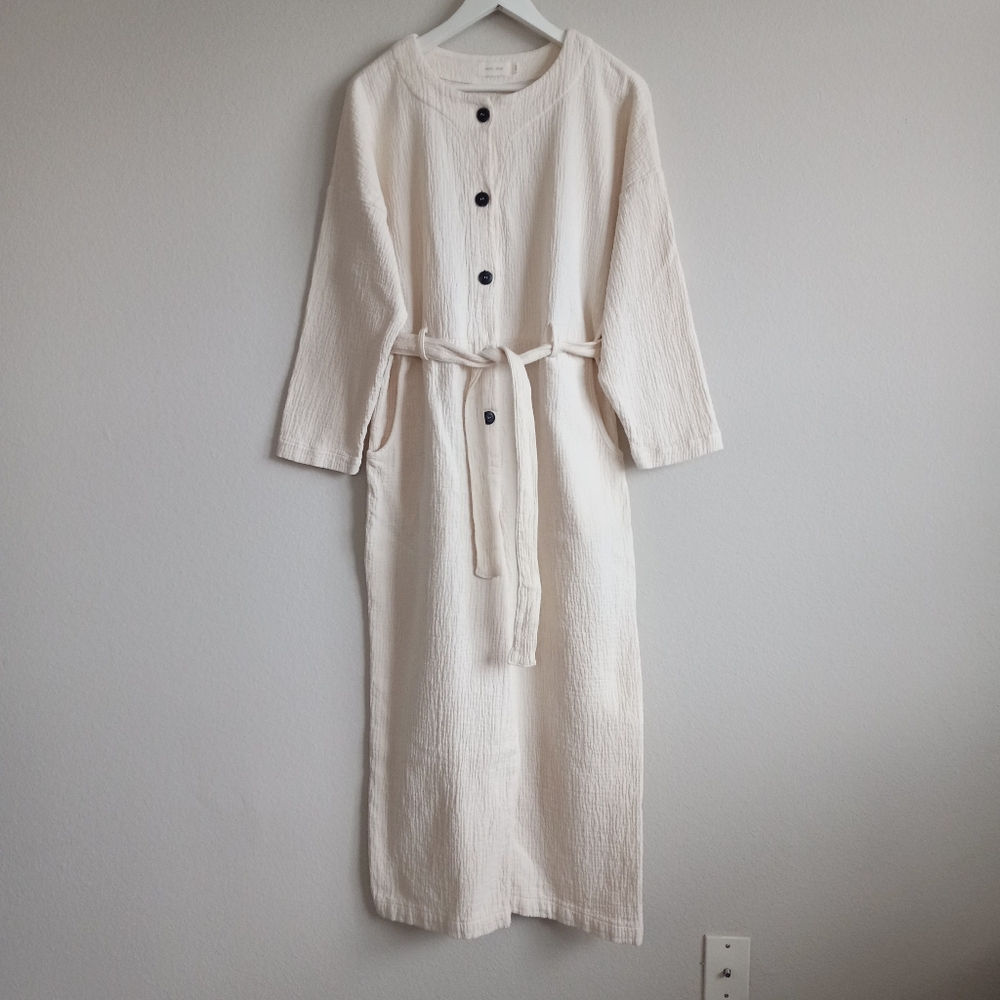 Nico Nico Quilted Jumpsuit In Cream M